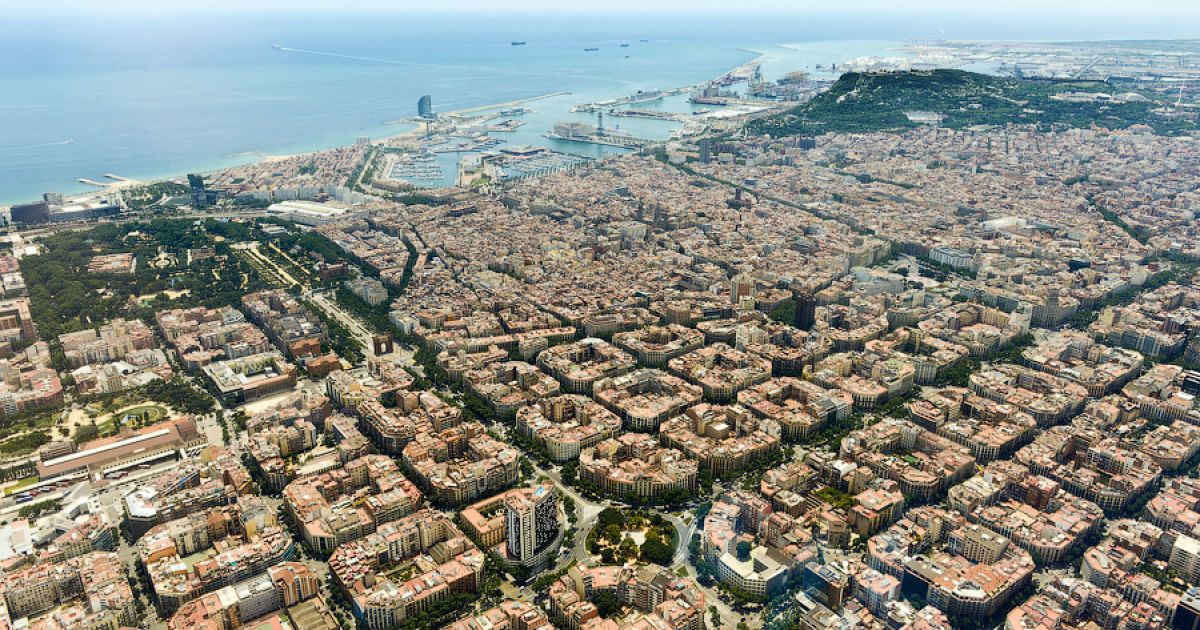 Барселона з висоти / © gelio.livejournal.com