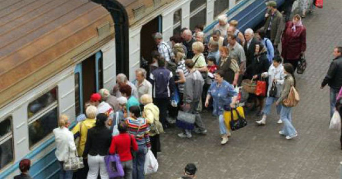 Дівчина обгоріла на електричці