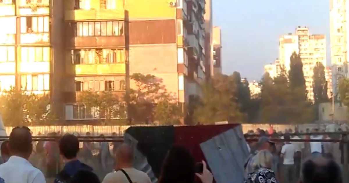 Штурм будівництва на Троєщині