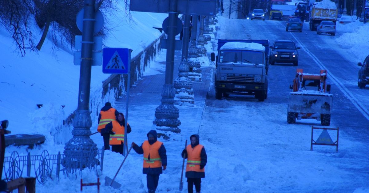 Після великого снігу в столиці може початися велика вода