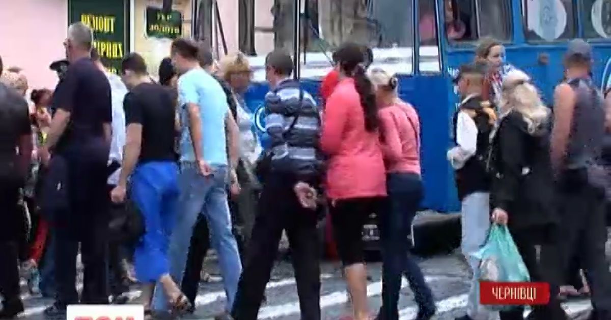 Підприємці заблокували рух у Чернівцях