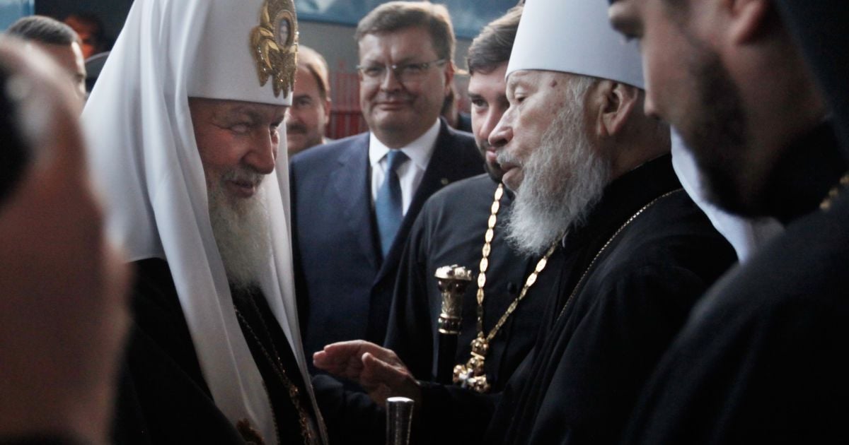 Патріарх Кирило прибув до Києва з великою святинею. Фото Влада Мусієнко. / © УНІАН