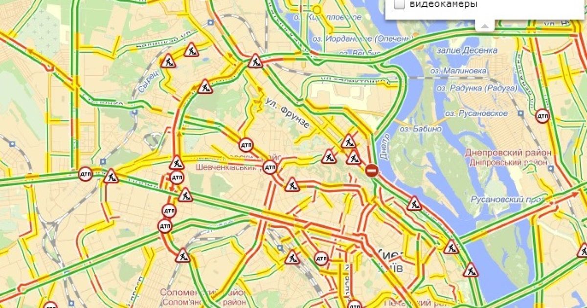 Столицю вже "скували" 8-бальні затори