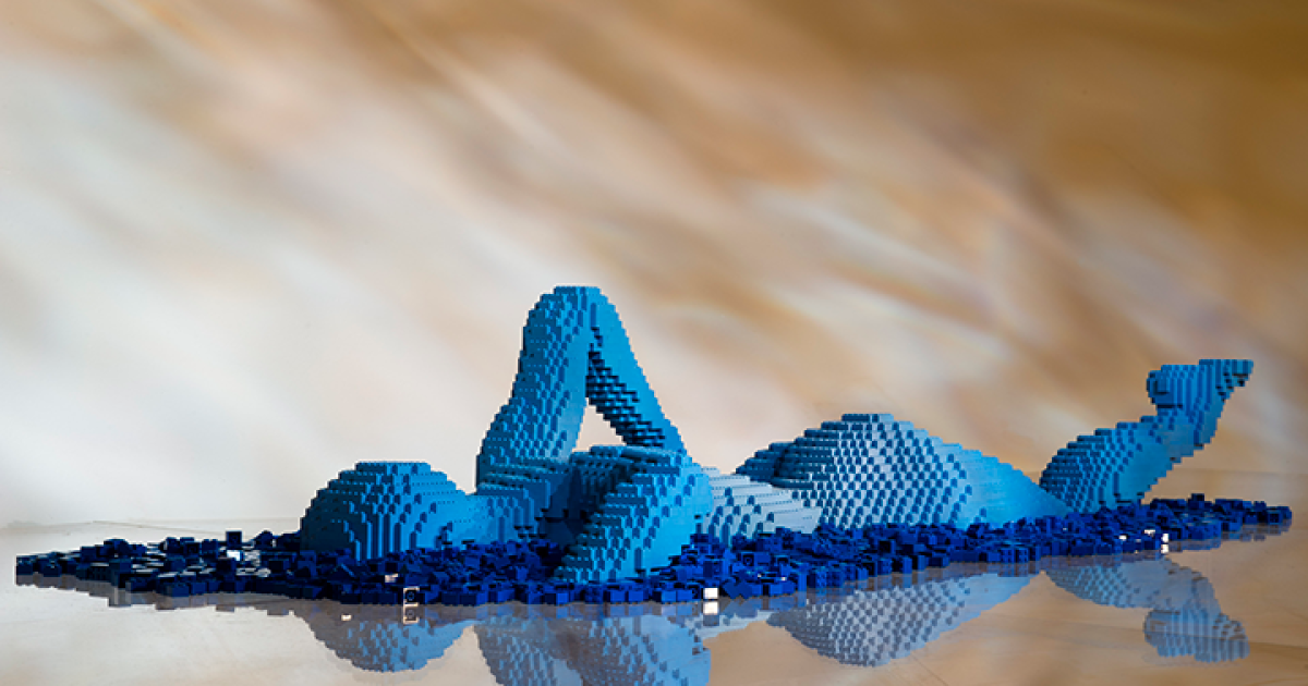 Американець створив скульптури з Lego. / © brickartist.com