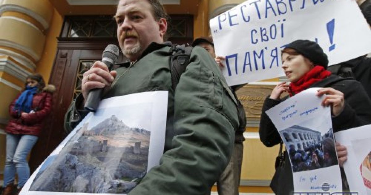 Кияни влаштували акцію протесту / © УНІАН