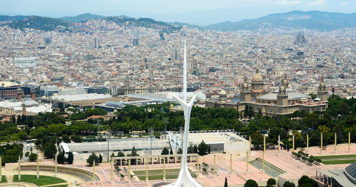 Барселона з висоти / © gelio.livejournal.com