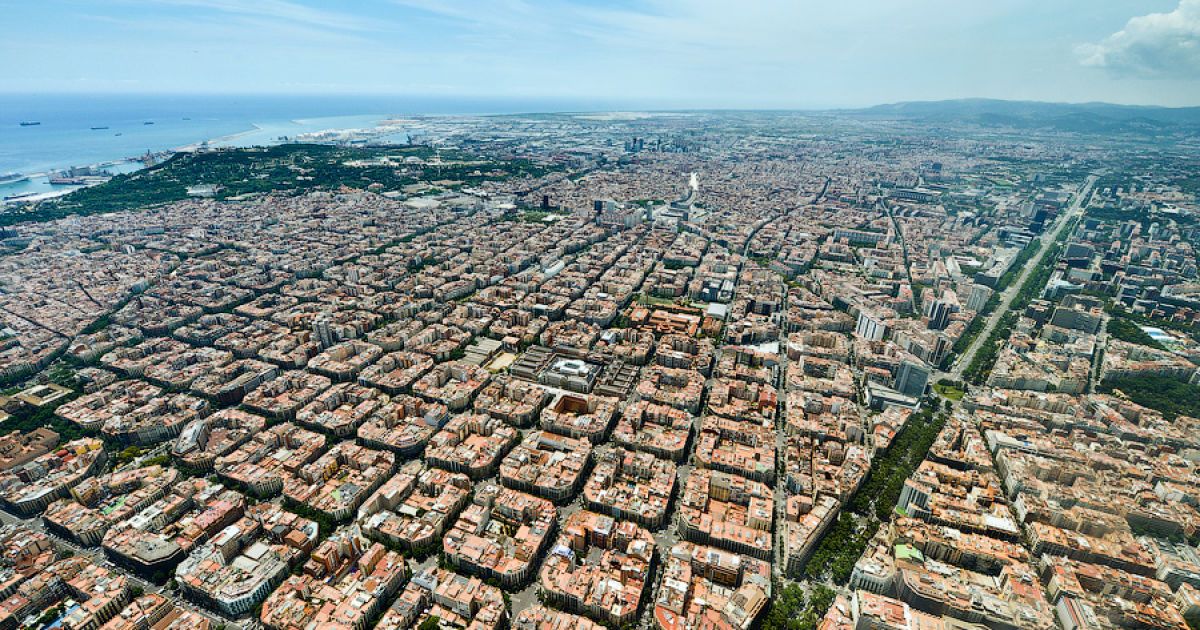 Барселона з висоти / © gelio.livejournal.com