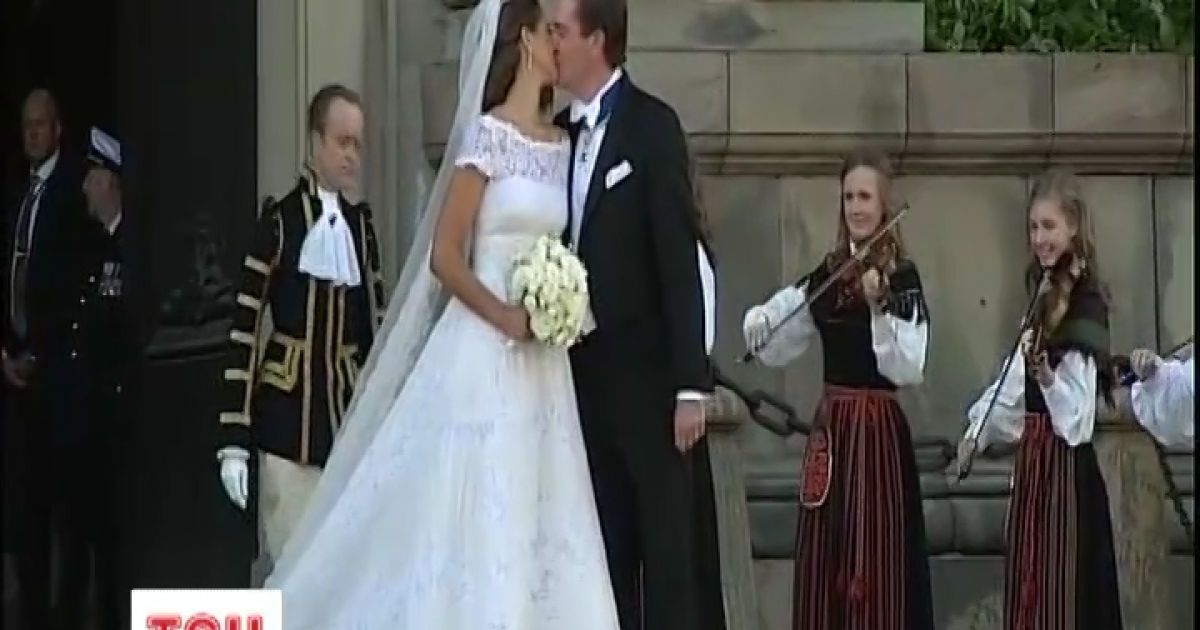 Принцеса Швеції Мадлен вийшла заміж