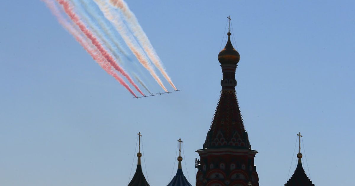 У Москві відсвяткували День Перемоги. / © Фото EPA/UPG