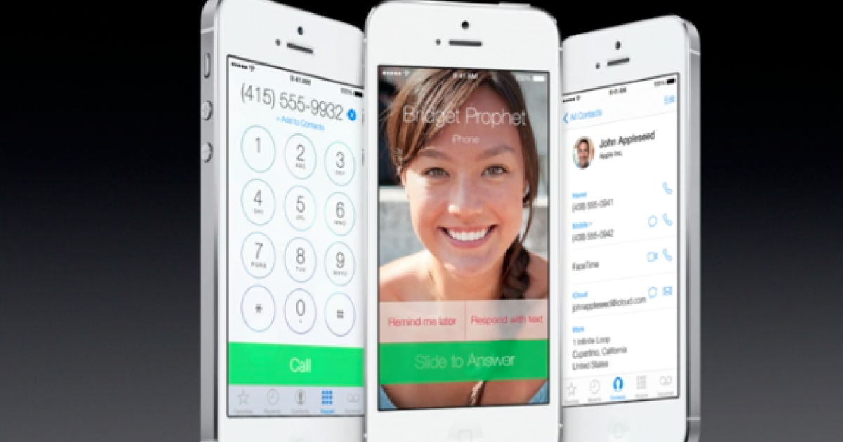 iOS 7: як виглядатиме оновлений iPhone / © The Verge