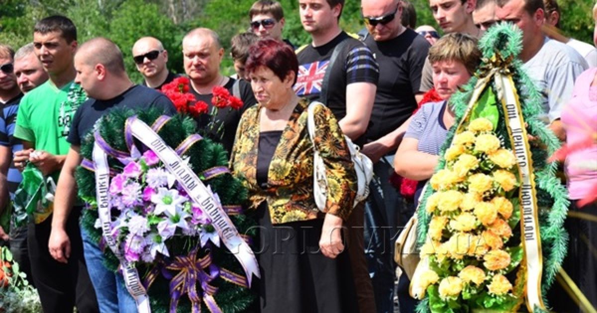 У Горлівці провели в останню путь загиблих працівників "Стиролу"
