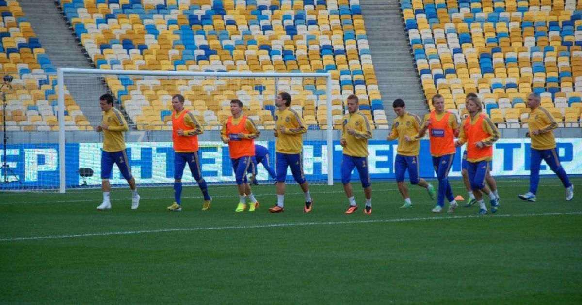 Збірна України випробувала "Олімпійський" / © 20.ua