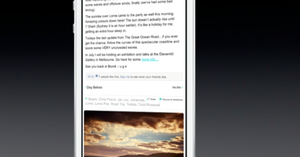 iOS 7: як виглядатиме оновлений iPhone / © The Verge