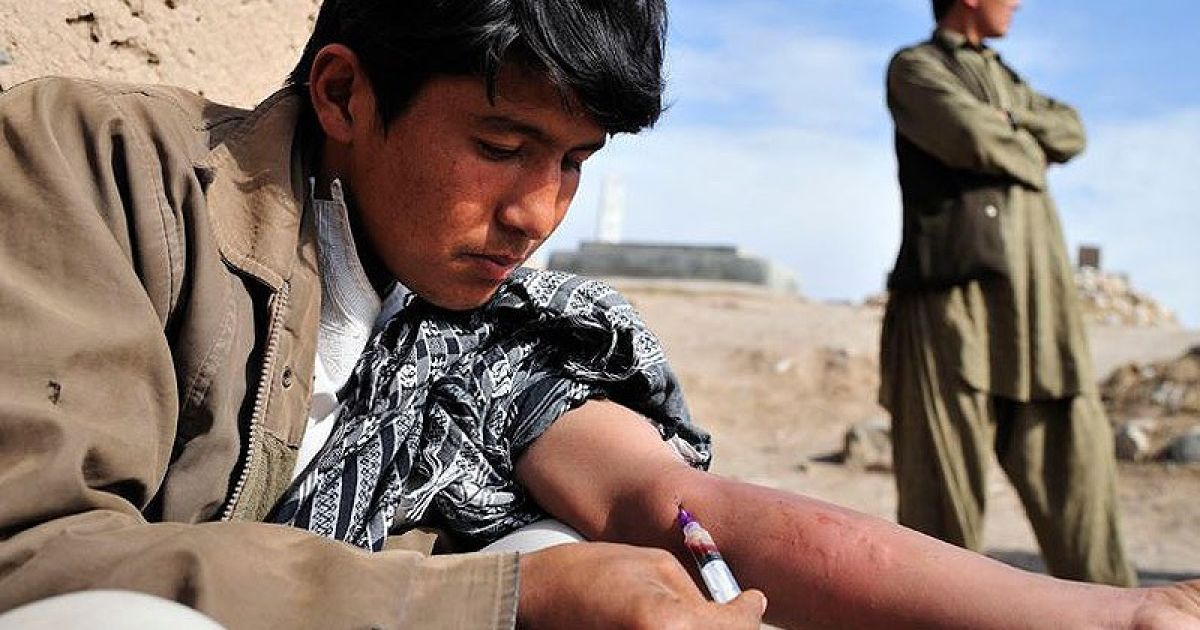 Афганські діти масово стають наркоманами і наркодилерами / © fototelegraf.ru