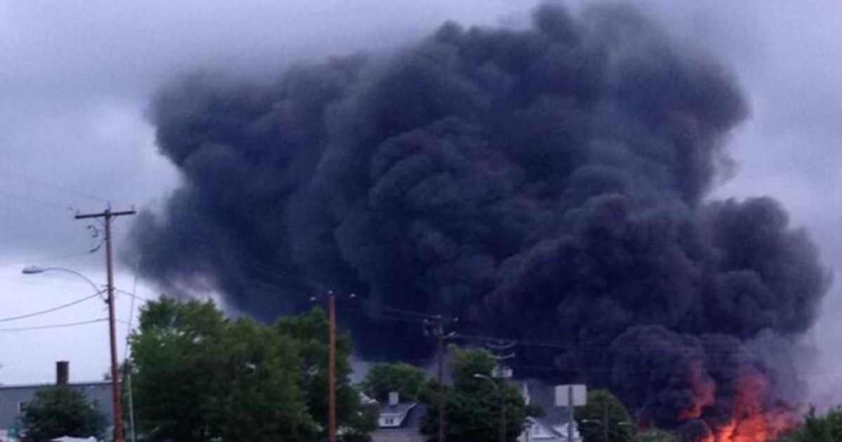 Вибух потягу забрав чимало життів