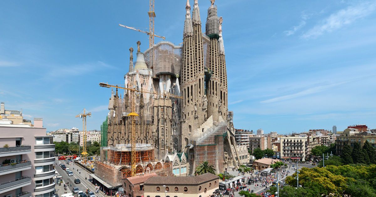 Барселона з висоти / © gelio.livejournal.com