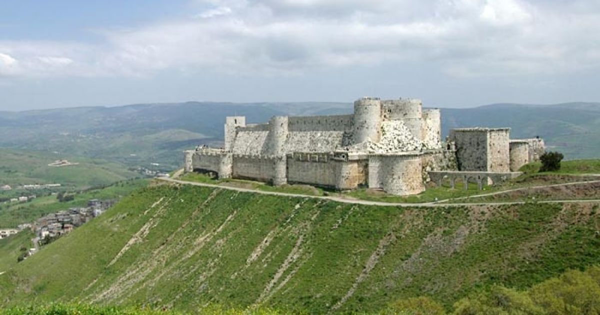 Авіація завдала удару по замку Крак де Шевальє