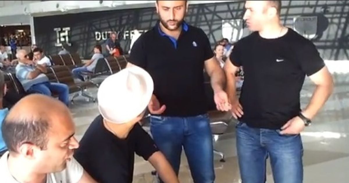 Подія відбулася ще 20 травня у терміналі F аеропорту Бориспіль