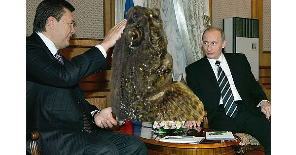 Фотожаби на риболовлю Путіна і Лукашенка