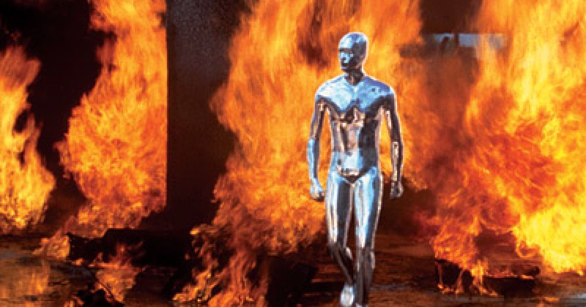 Робот Т-1000 з фільму &laquo;Термінатор-2: Судний день&raquo;