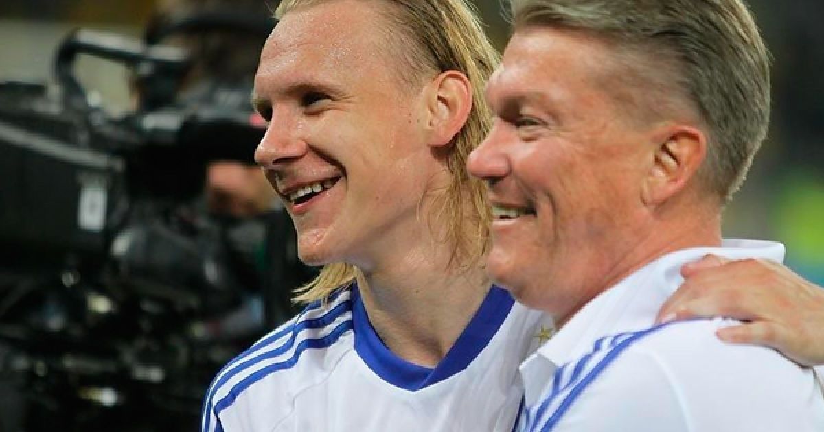 Блохін і Віда - радість після фінального свистка / © fcdynamo.kiev.ua