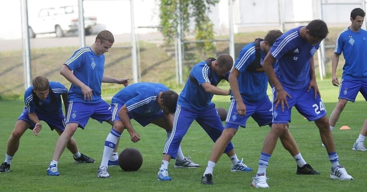 "Динамо" провело перше літнє тренування