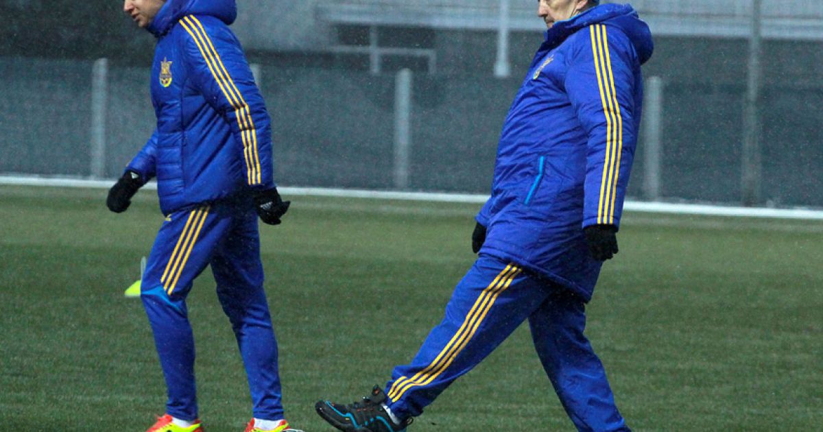 Збірна України провела тренування перед першим офіційним матчем у 2013 році / © dynamo.kiev.ua