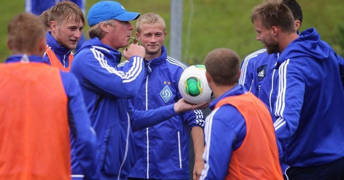 Гравці "Динамо" зіграли в баскетбол / © fcdynamo.kiev.ua