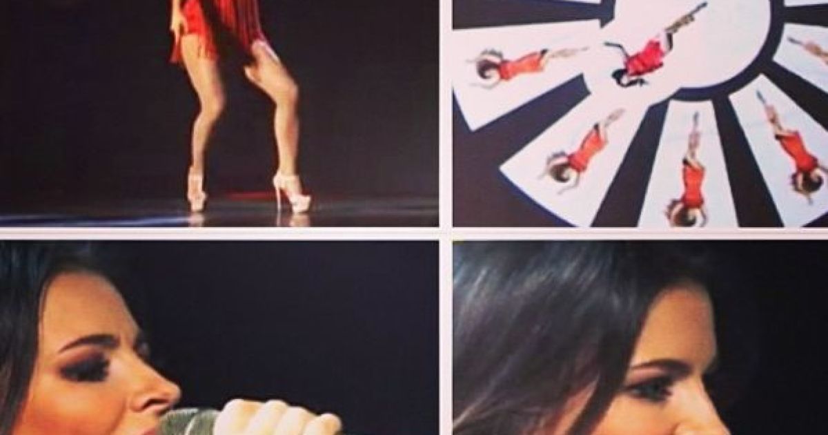 Лорак у червоному запалювала у Москві