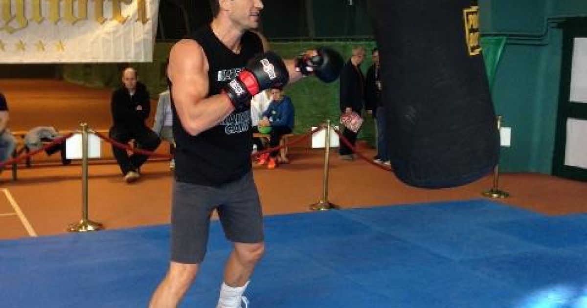 Володимир Кличко на тренуванні у Гоїнгу / © facebook.com/VitaliWladimirKlitschko