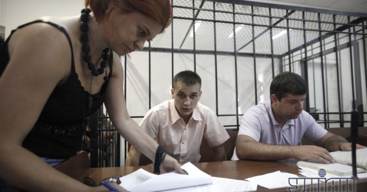 Титушко в суді у справі побиття журналістів / © УНІАН