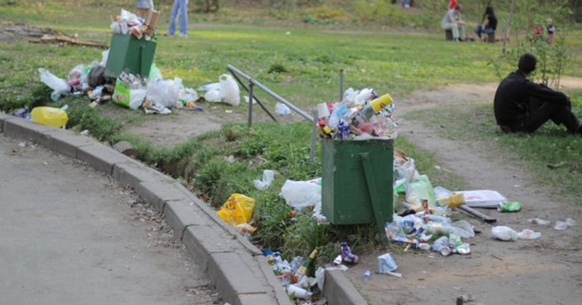 Та розчаровує купами сміття / © Сегодня/Сергій Ус