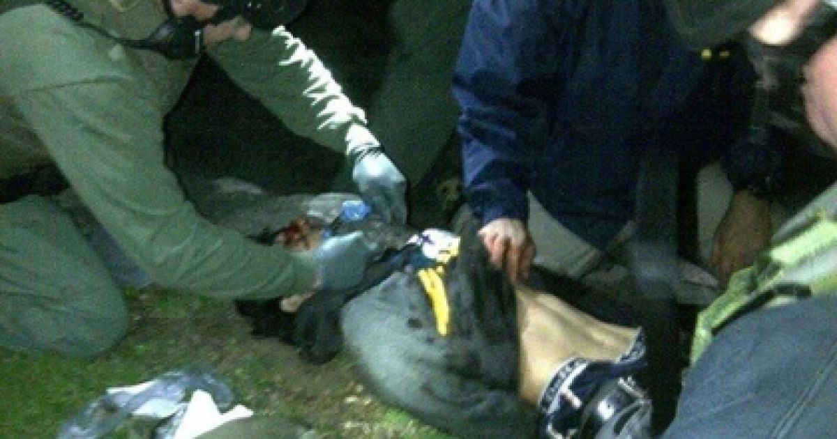 19-річний чоловік отримав два поранення