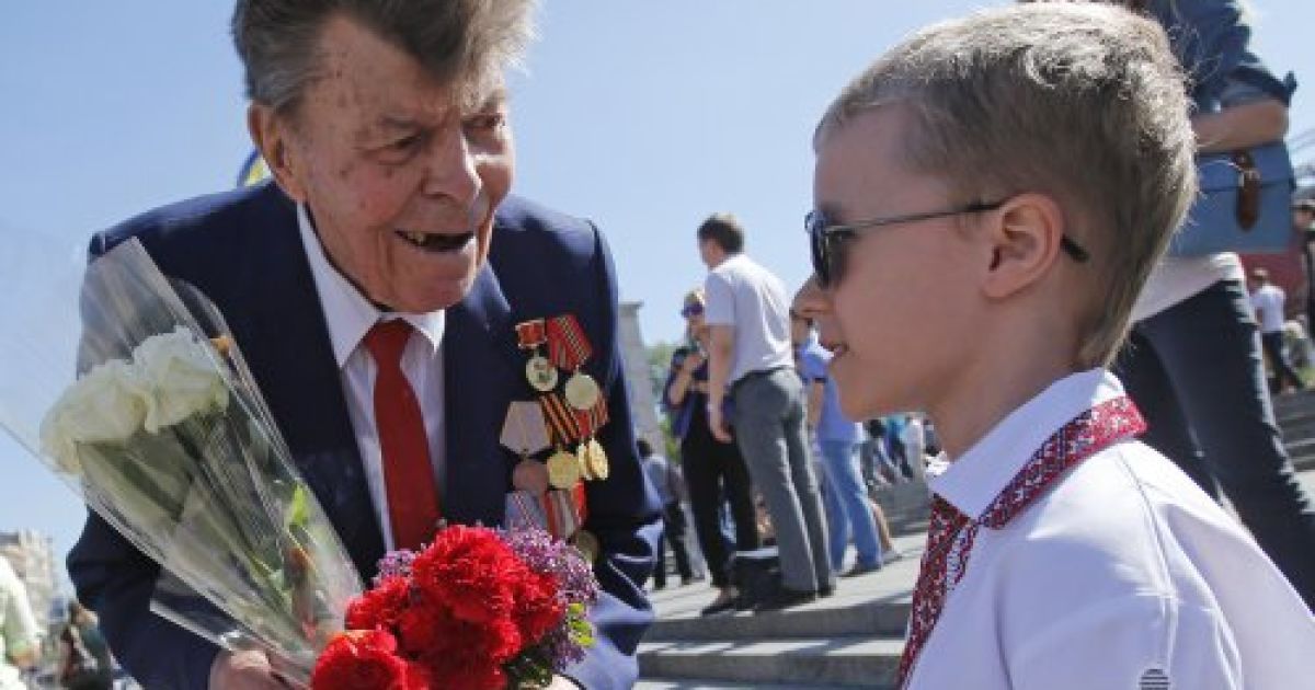 У Києві святкують День Перемоги. / © УНІАН
