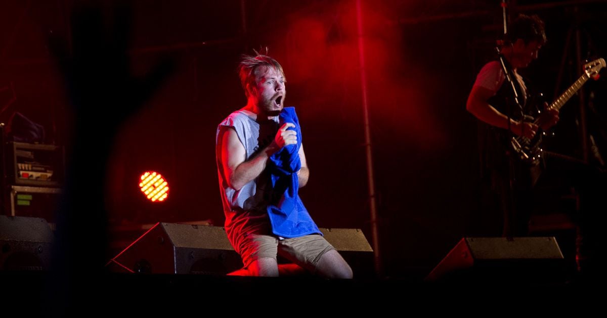 Запальний гурт Enter Shikari розігрівав публіку перед виступом Scorpions / © ТСН.ua