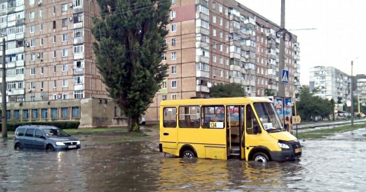 Черговий потоп в Кіровограді