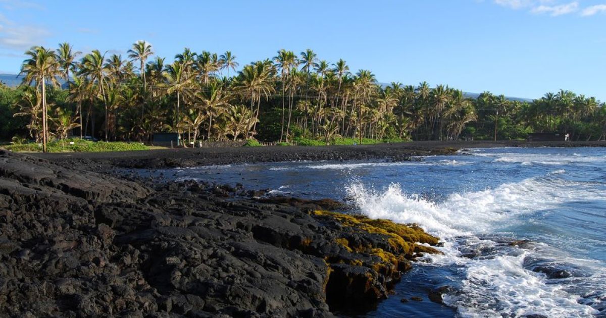 Пляж Пуналуу, Гаваї / © bigpicture.ru