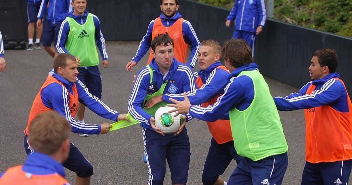 Гравці "Динамо" зіграли в баскетбол