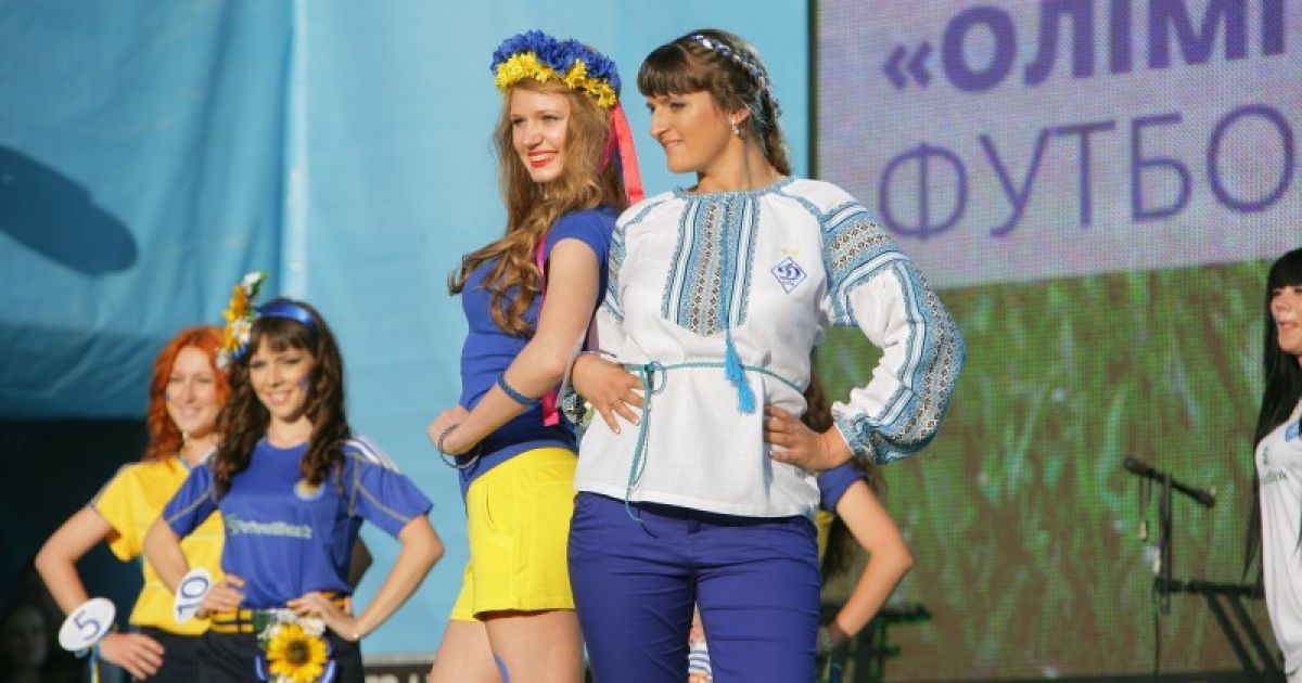 В Києві обрали Футбольну королеву / © nsc-olimpiyskiy.com.ua