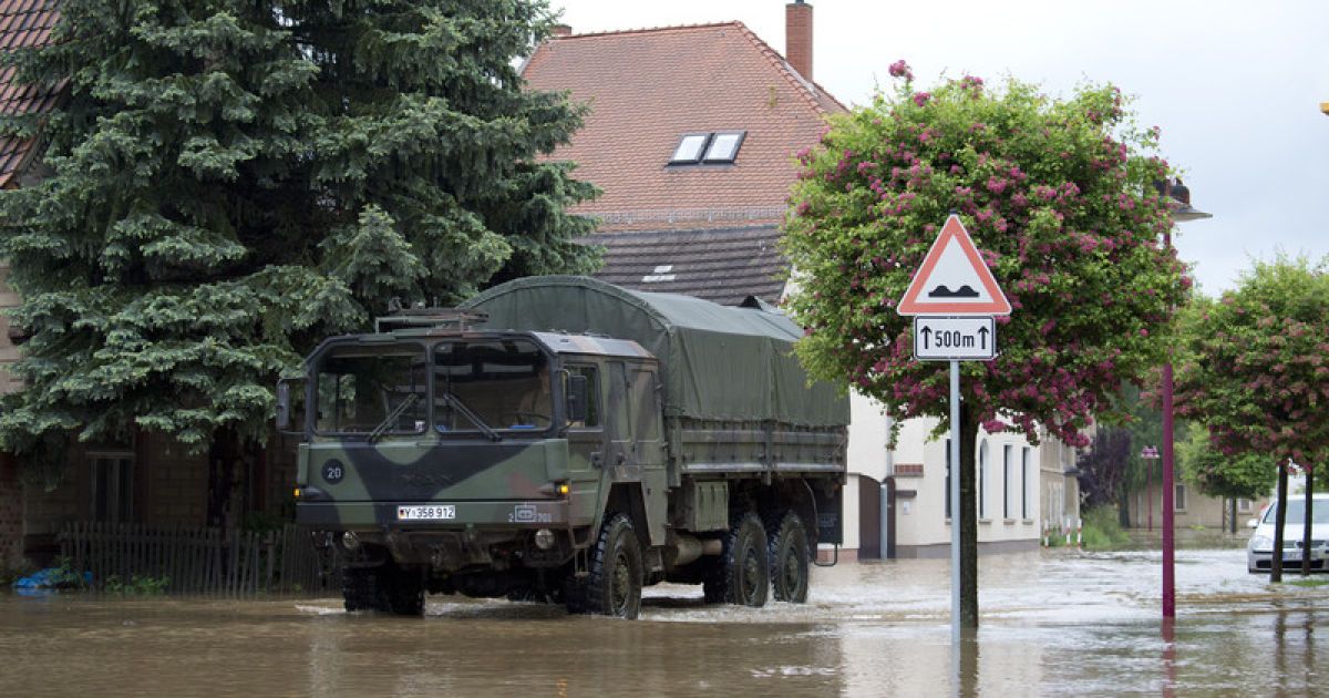 Європа потерпає від повеней / © Фото EPA/UPG