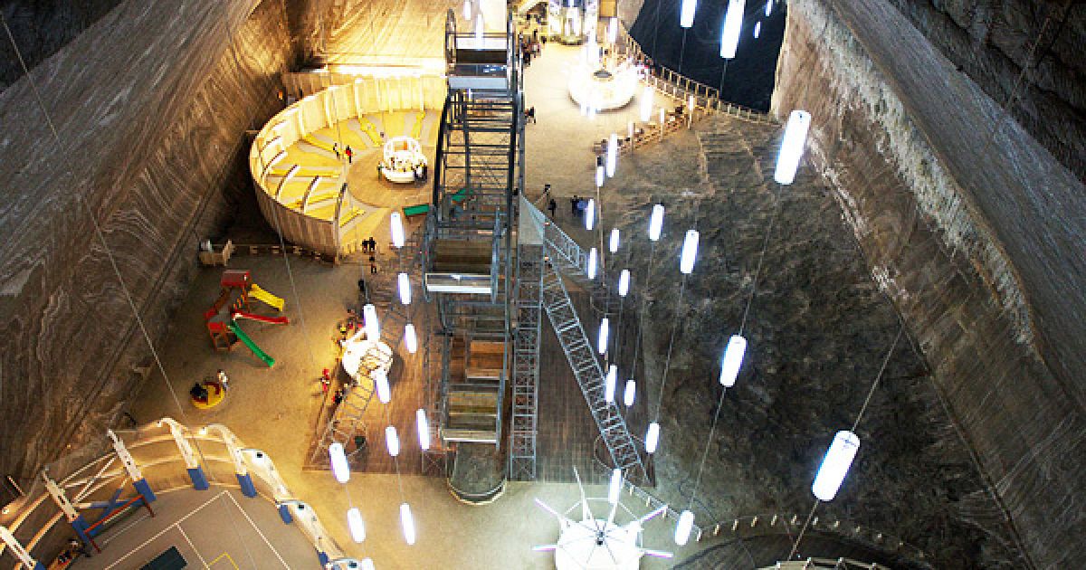 Гігантська соляна шахта Саліна Турда / © spatari.livejournal.com