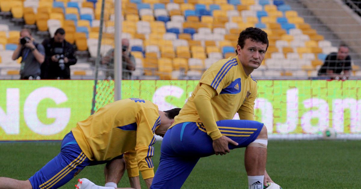 Збірна України випробувала "Олімпійський" / © dynamo.kiev.ua