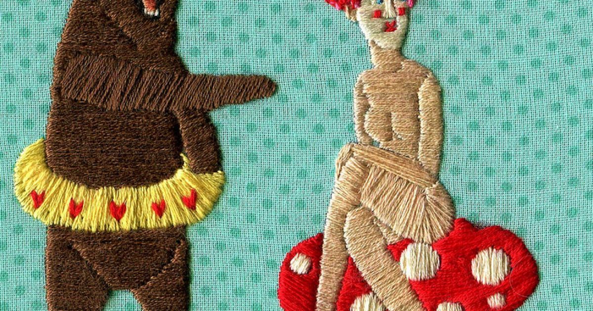 Американка вишила колекцію еротичних картин. / © flickr.com/spiderspaw