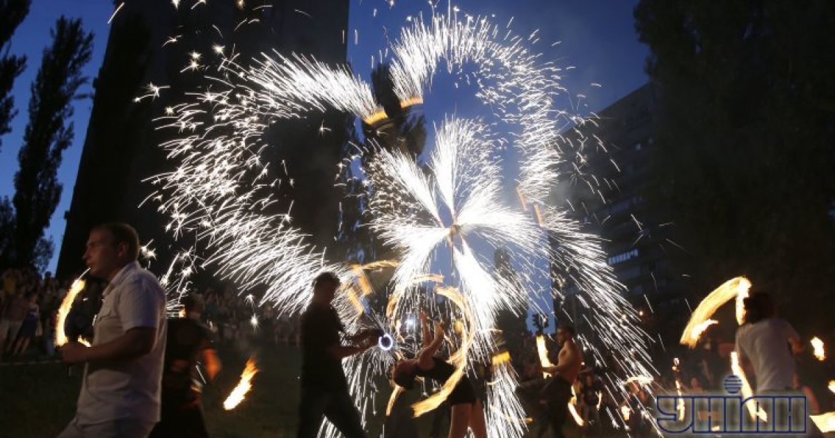 У столиці проходить Київський фестиваль вогню