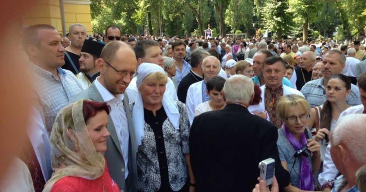 Віряни УПЦ КП пройшли ходою центром Києва / © Фото: Олег Бархударов