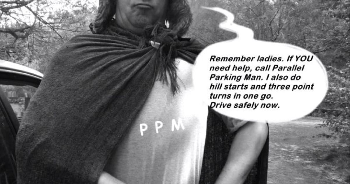 Паркінгмен рятує жінок від паркування машини