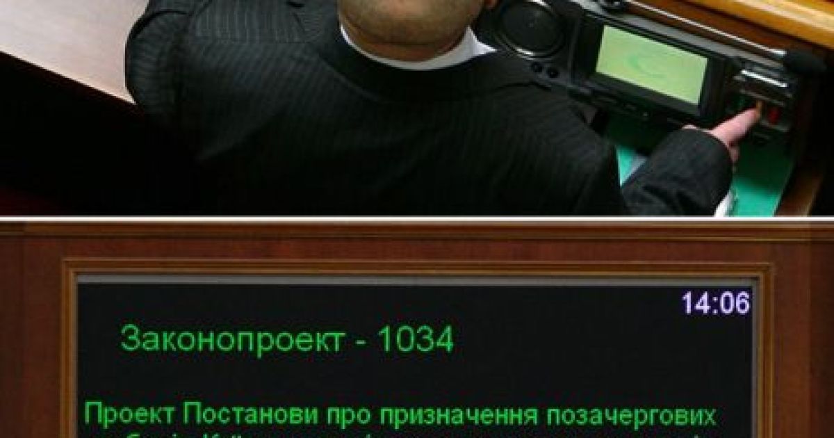 Мироненко вдався до "кнопкодавства"