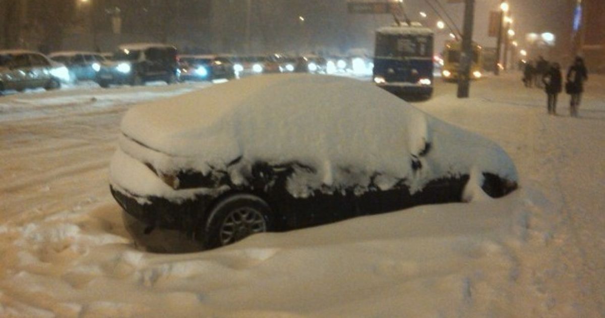 У Києві місцями починають утворюватися затори / © Сегодня