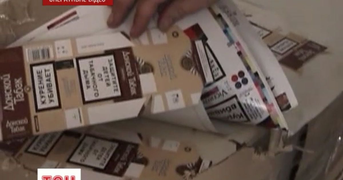 Вражаюче велике виробництво нелегальних цигарок викрито на Сумщині