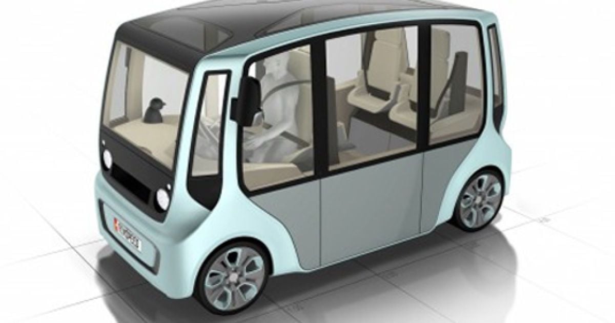 Маленькі автобуси Rinspeed microMAX виробляються у Швейцарії
